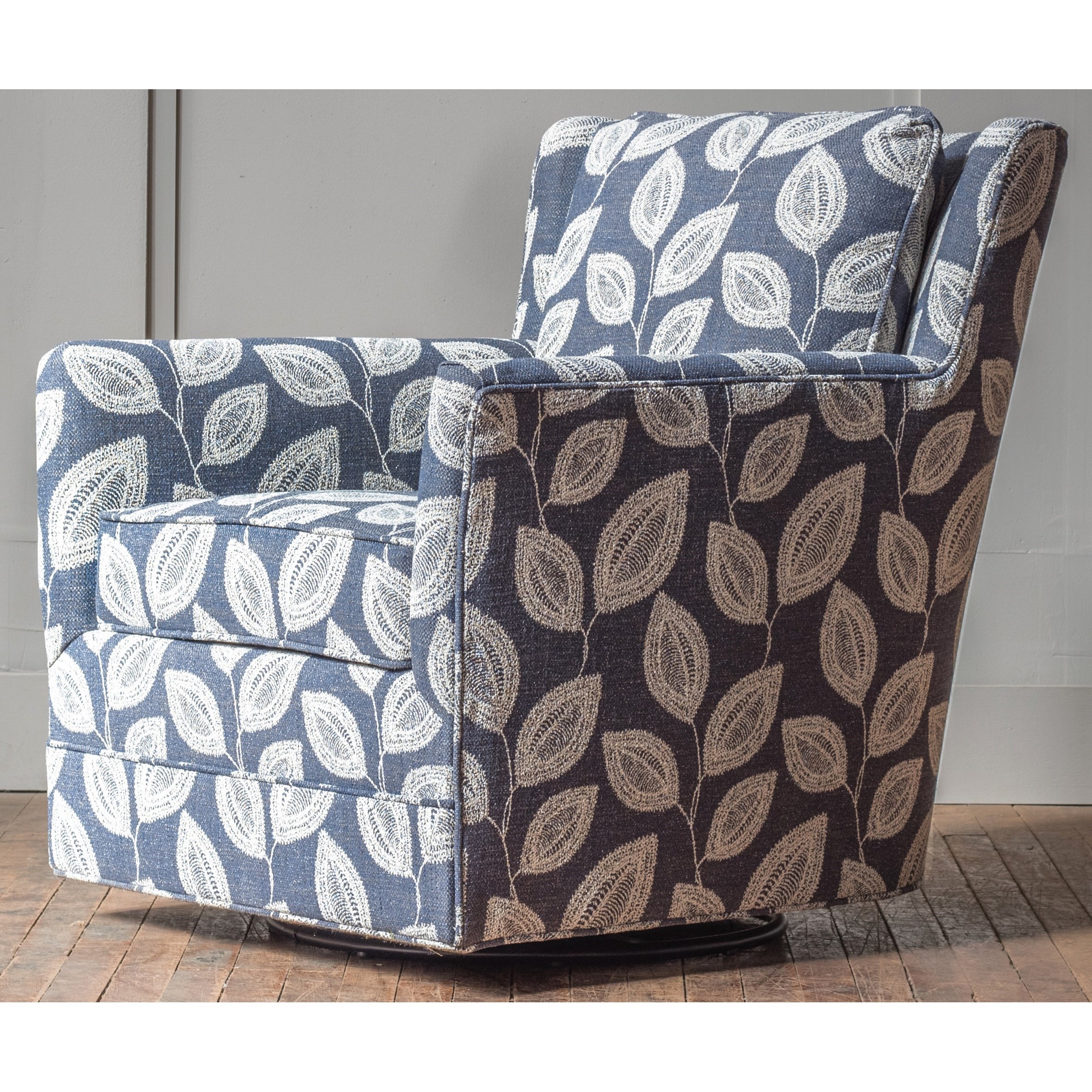 Accent Chairs Customizable Swivel Glider Accent Chair